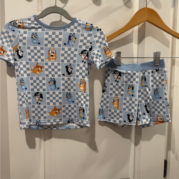 cici’s Bamboo Other - Kids Bluey Bamboo Shorts Pajama Set size 3T NWT